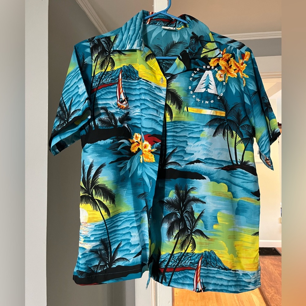 Hawaiian Luau Shirt - Able Ebenezer Brewery